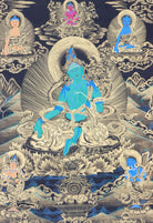 Green Tara Thangka for enlightment.