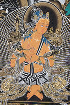 Green Tara Thangka for enlightenment.