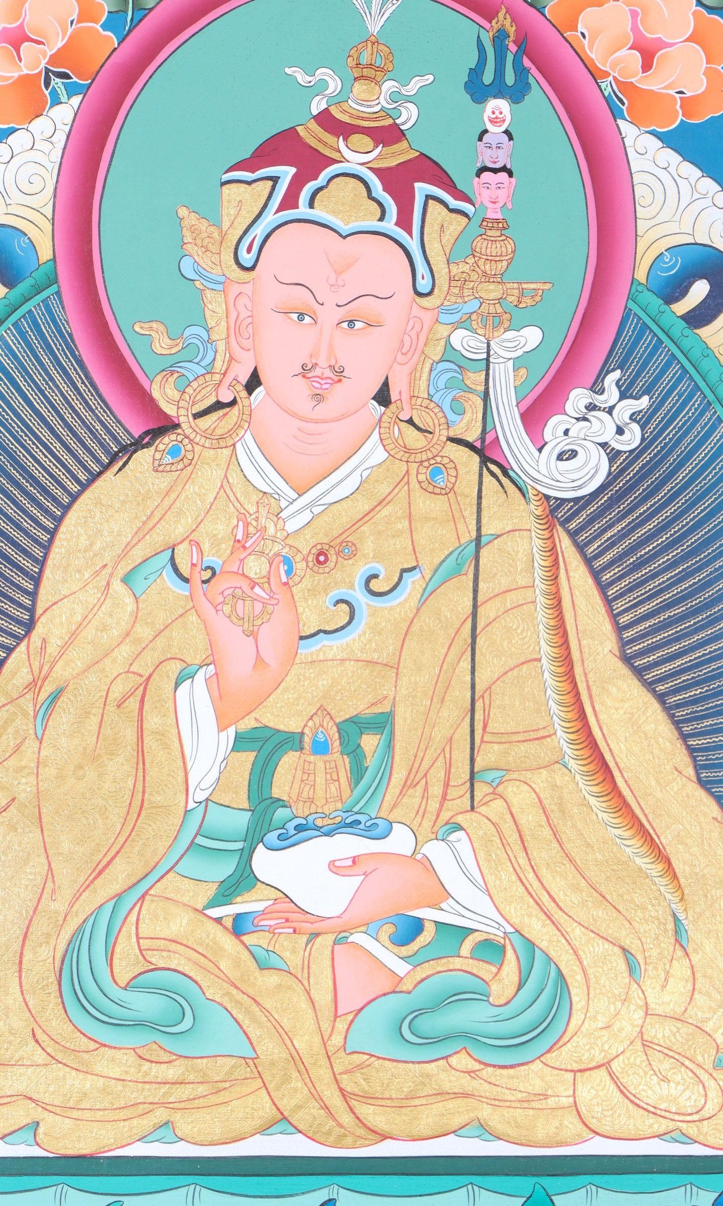 Guru Rinpoche Thangka for meditation.
