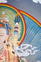 Guru Rinpoche Thangka Painting for prayer and meditation.