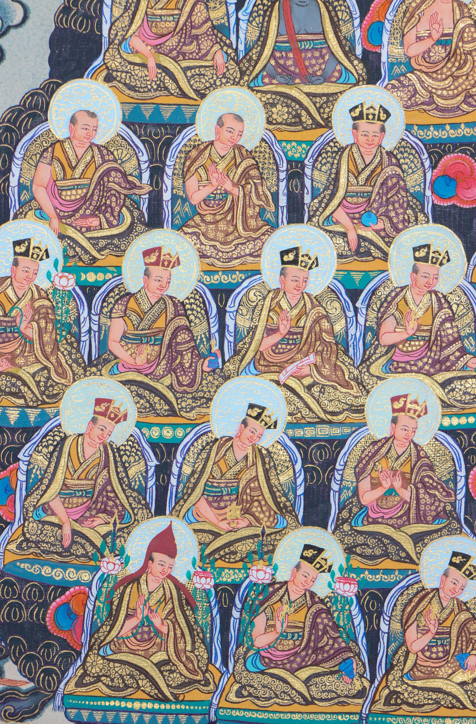 Kagyo Choskin/ Vajradhara Thangka Painting - Tibetan Art