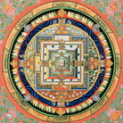 Kalchakra Mandala Thangka Painting