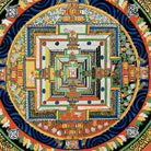 Kalchakra Mandala Thangka Painting