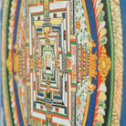 Kalachakra Mandala Thangka in blue color