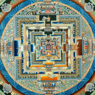 Kalchakra Mandala Thangka Handmade Painting