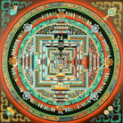 Kalchakra Mandala Thangka Natural Pigments