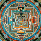 Kalchakra Mandala Thangka Meditation Tool