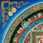 Kalchakra Mandala Thangka Meditation Tool