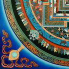 Kalchakra Mandala Thangka Meditation Tool