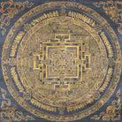 Kalachakra Mandala Thangka Painting - Tibetan Art