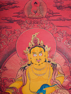 Zambala Thangka Painting - Tibetan Art