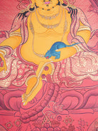 Zambala Thangka Painting - Tibetan Art