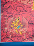 Zambala Thangka Painting - Tibetan Art