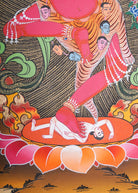 Kurkulla Thangka Painting - Handpainted Art