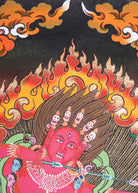 Kurkulla Thangka Painting - Handpainted Art