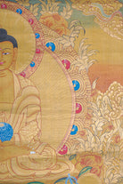 Shakyamuni Buddha Thangka - Handpainted Art