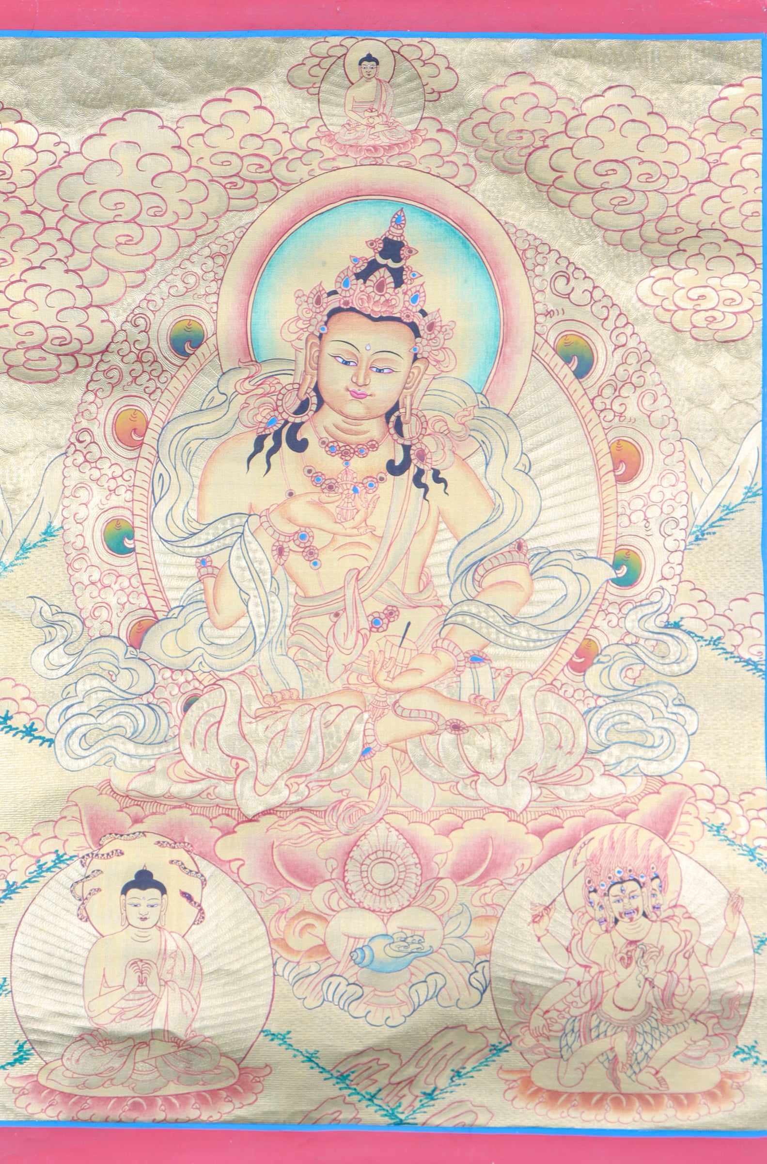 Vajrasattva Thangka Painting for purifcation.