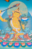 Manjushri Brocade Thangka for meditation.