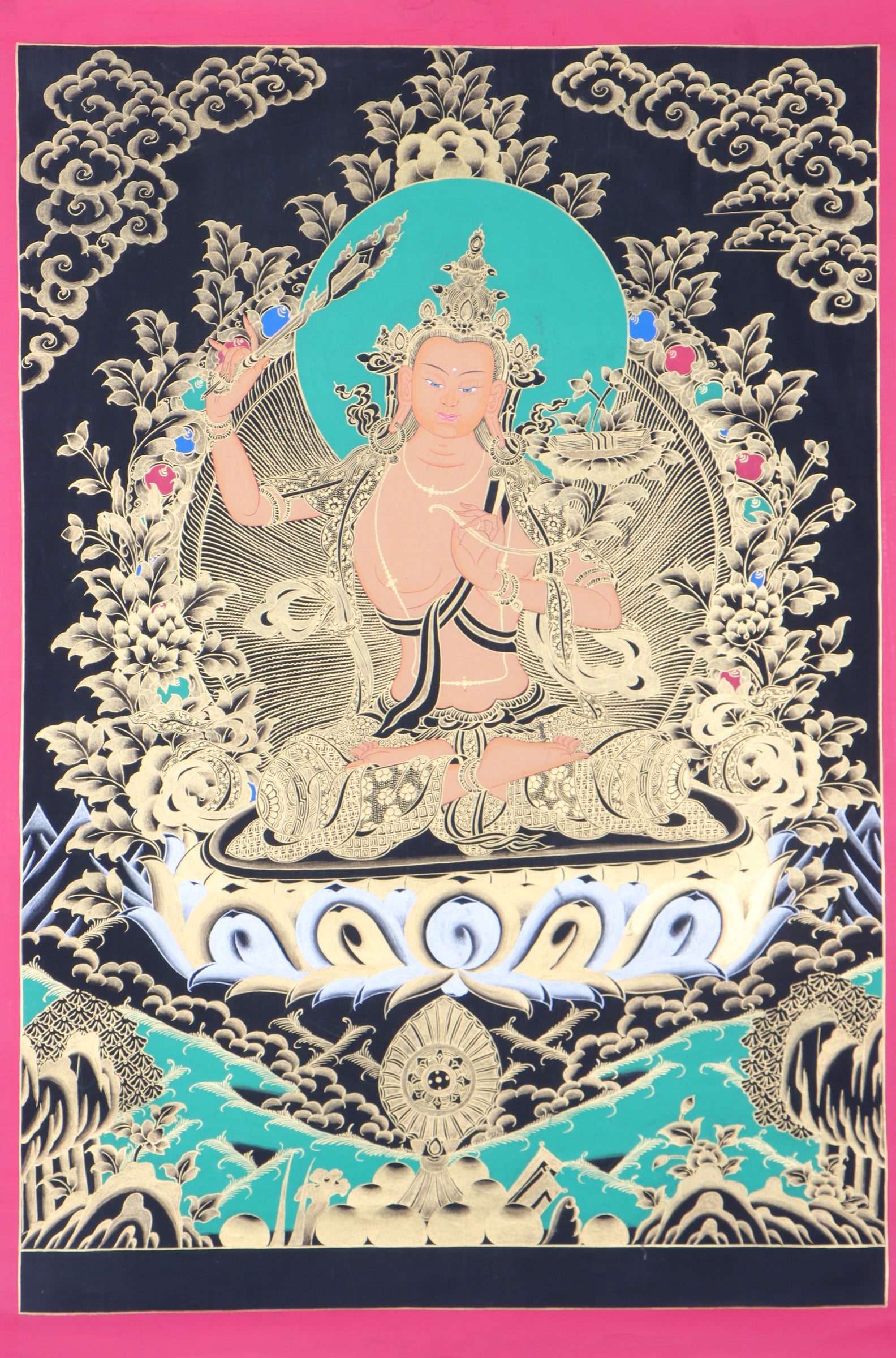 Manjushri Thangka for wisdom and enlightment.