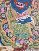 Mahakala Thangka Painting