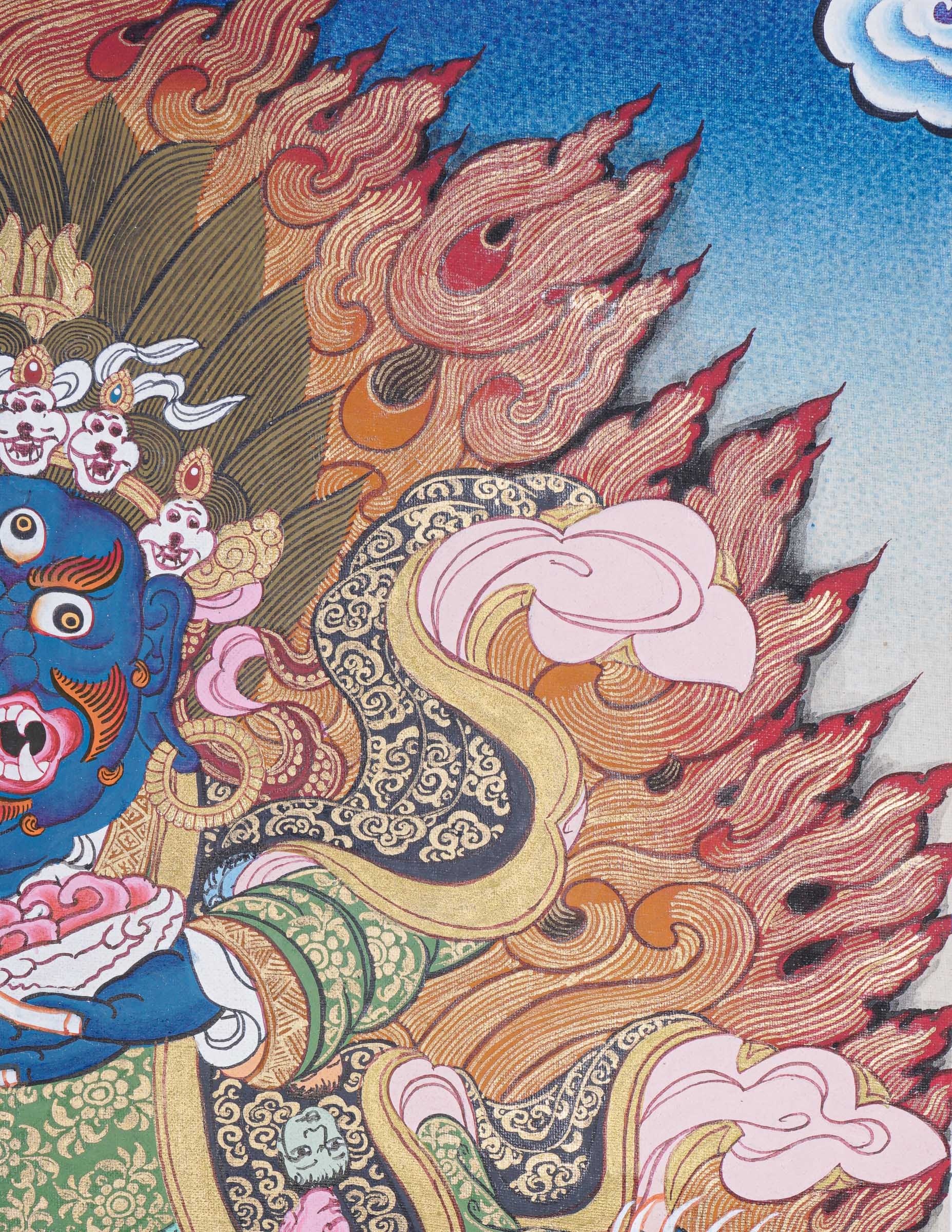 Mahakala Thangka Painting