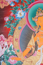 Maitreya Thangka for knowledge and compassion.