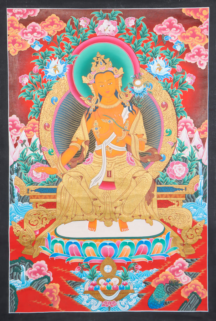 Maitreya Thangka for  knowledge and compassion. 