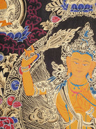 Manjushree Thangka Painting