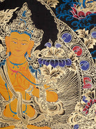 Manjushree Thangka Painting