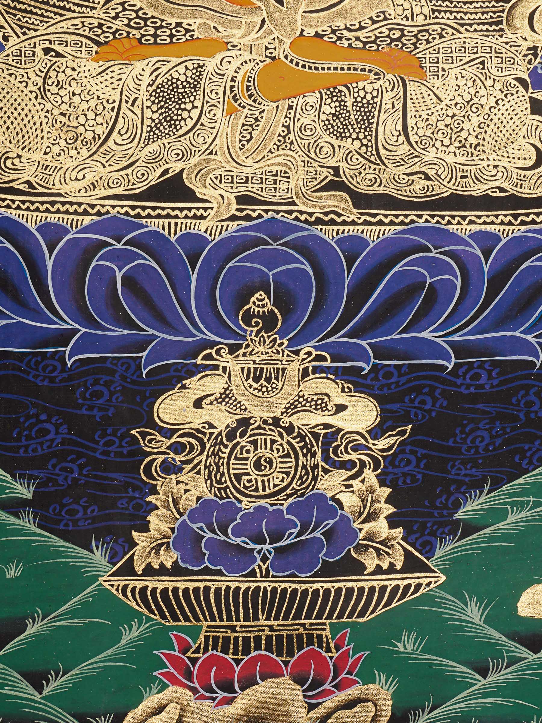 Manjushree Thangka Painting