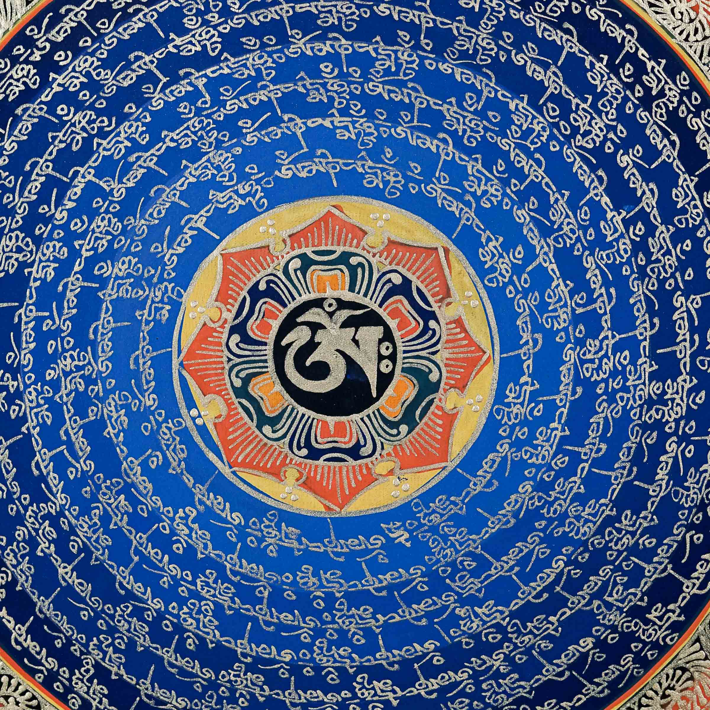 Mantra Mandala Thangka Painting-Tibetan Art