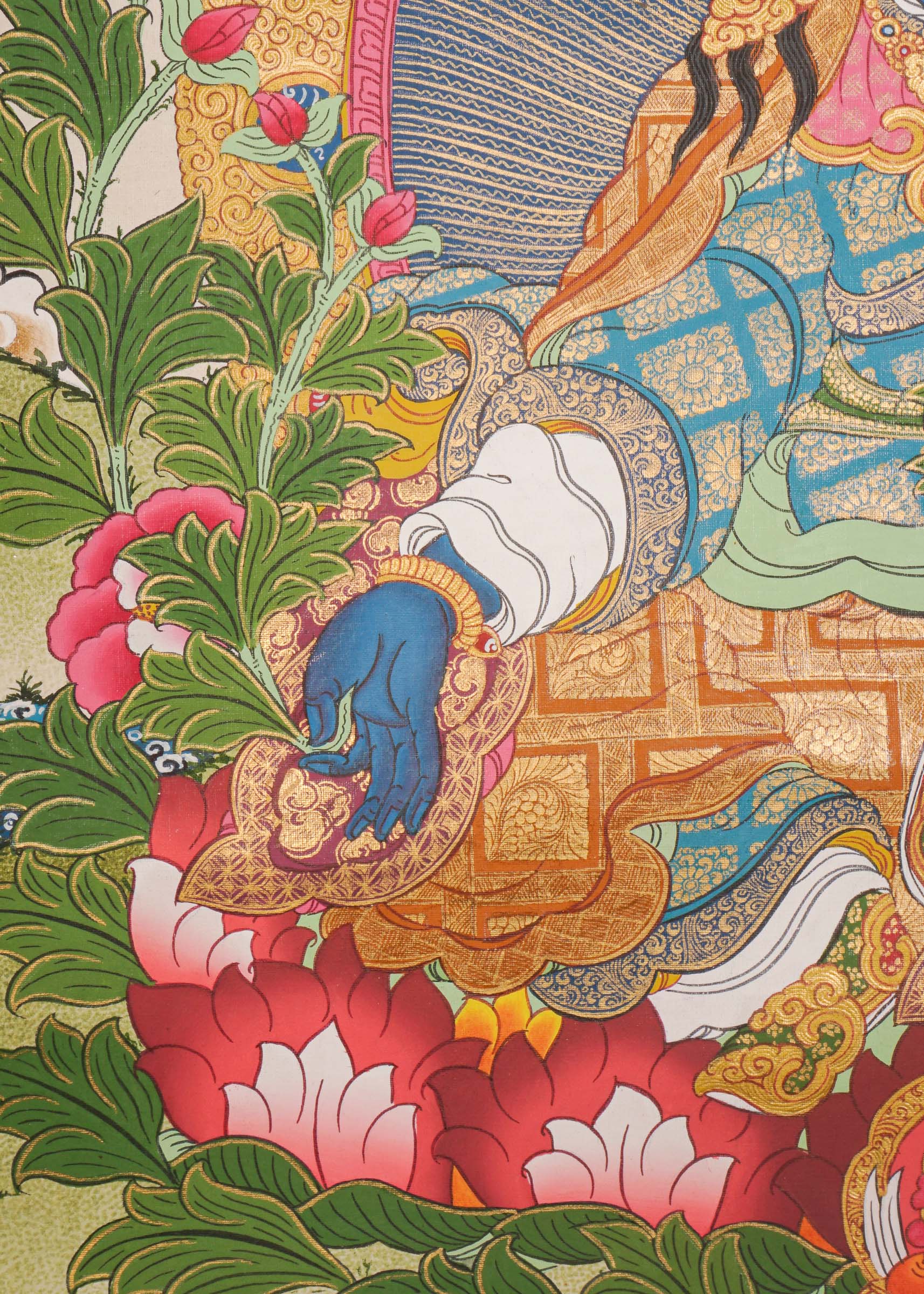 Medicine Guru Thangka Painting/Medicine Buddha