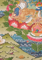 Medicine Guru Thangka Painting/Medicine Buddha