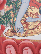 Medicine Buddha Thangka - Handpainted Art