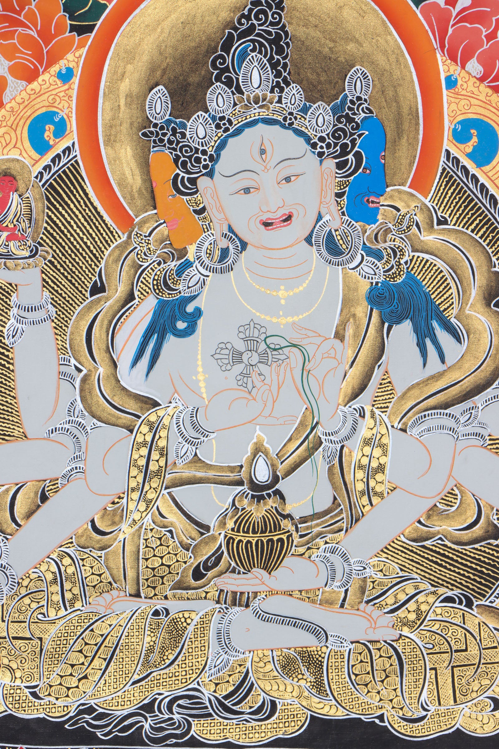 Namgyalma Thangka for meditation and spirituality.