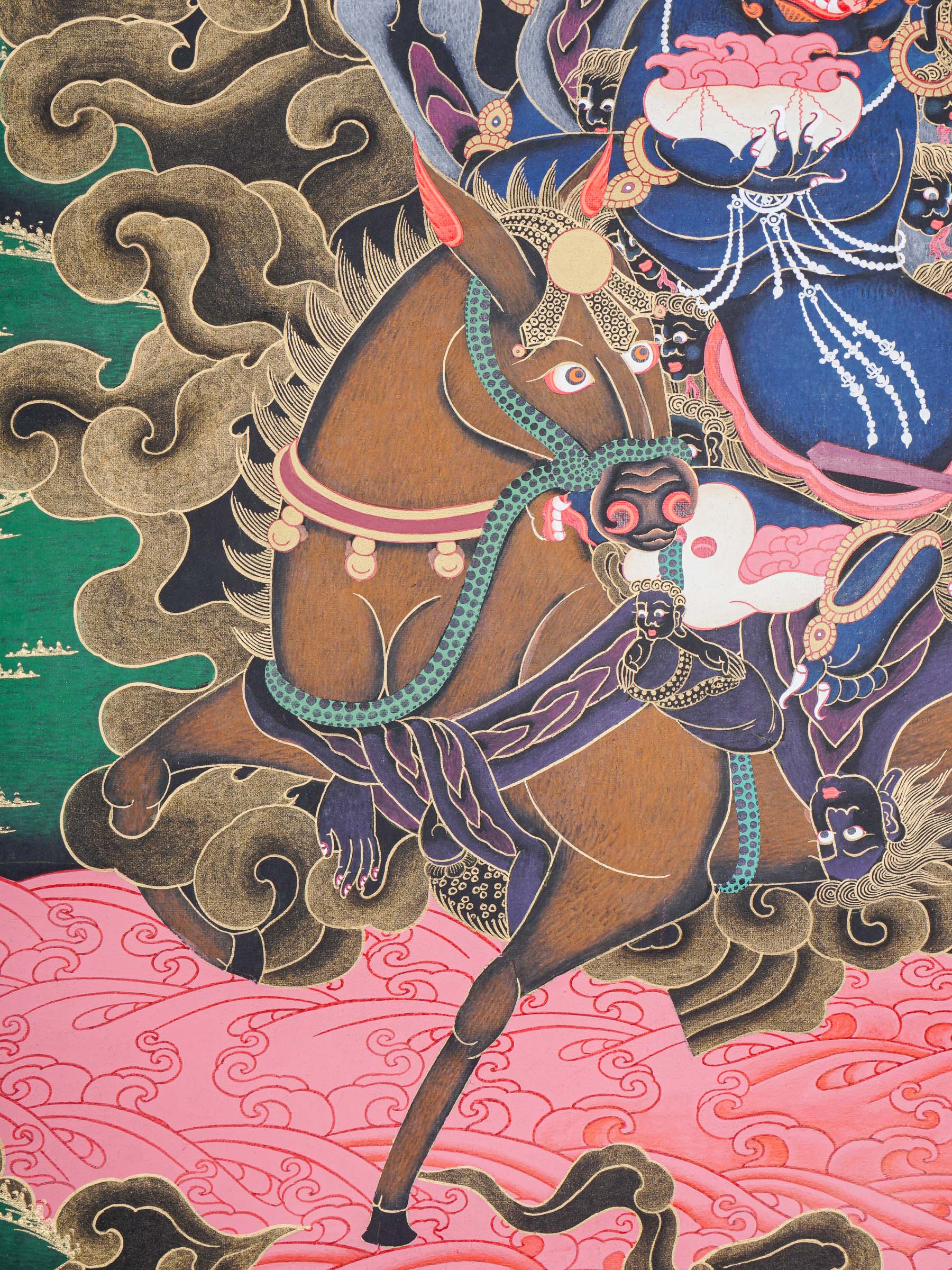 Palden Lhamo Thangka for guidance and protection.