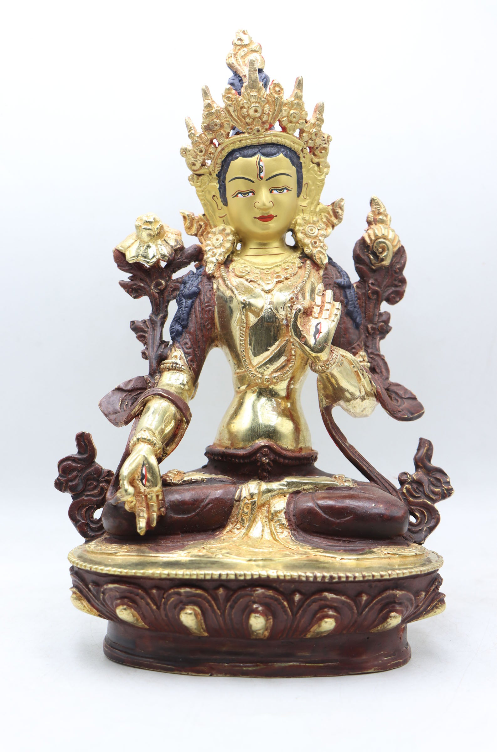 White Tara Statue for blessings, peace, and protection. 
