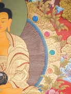 Shakyamuni Buddha Thangka Painting - Lucky Thanka