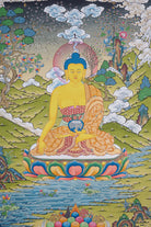 Handpainted Shakyamuni Buddha Thangka Painting