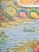 Shakyamuni Buddha Thangka - Tibetan Painting 