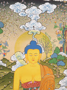 Shakyamuni Buddha Thangka - Tibetan Painting 