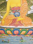 Shakyamuni Buddha Thangka - Tibetan Painting 