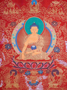 Shakyamuni Buddha Thangka - Tibetan Painting