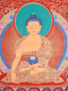 Shakyamuni Buddha Thangka  - Tibetan Painting