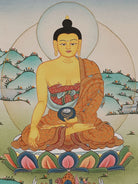 Shakyamuni Buddha Thangka Painting