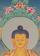 Shakyamuni Buddha Thangka - Tibetan Painting