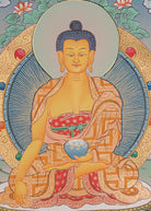 Shakyamuni Buddha Thangka - Tibetan Painting