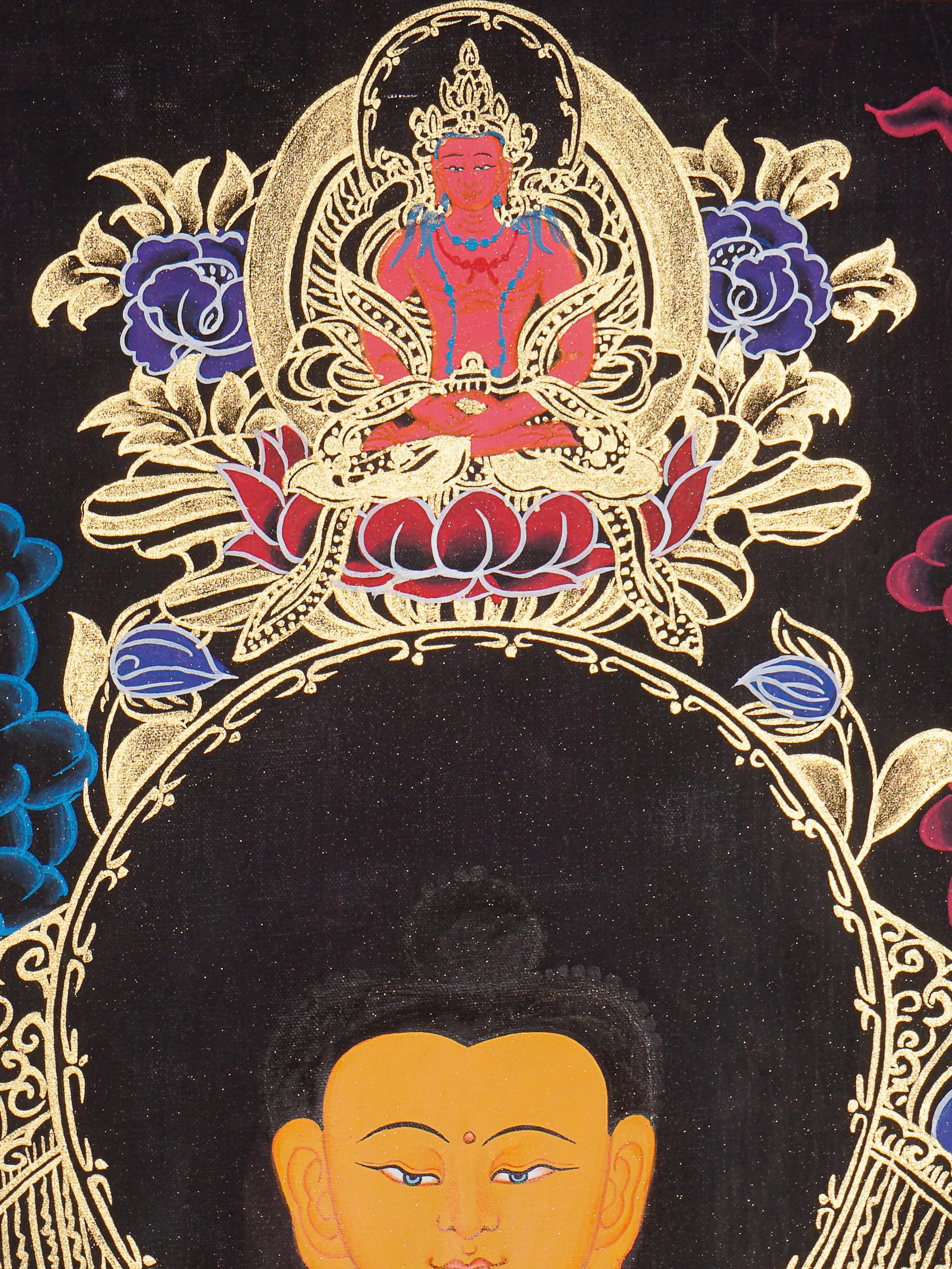 Shakyamuni Buddha Thangka Painting