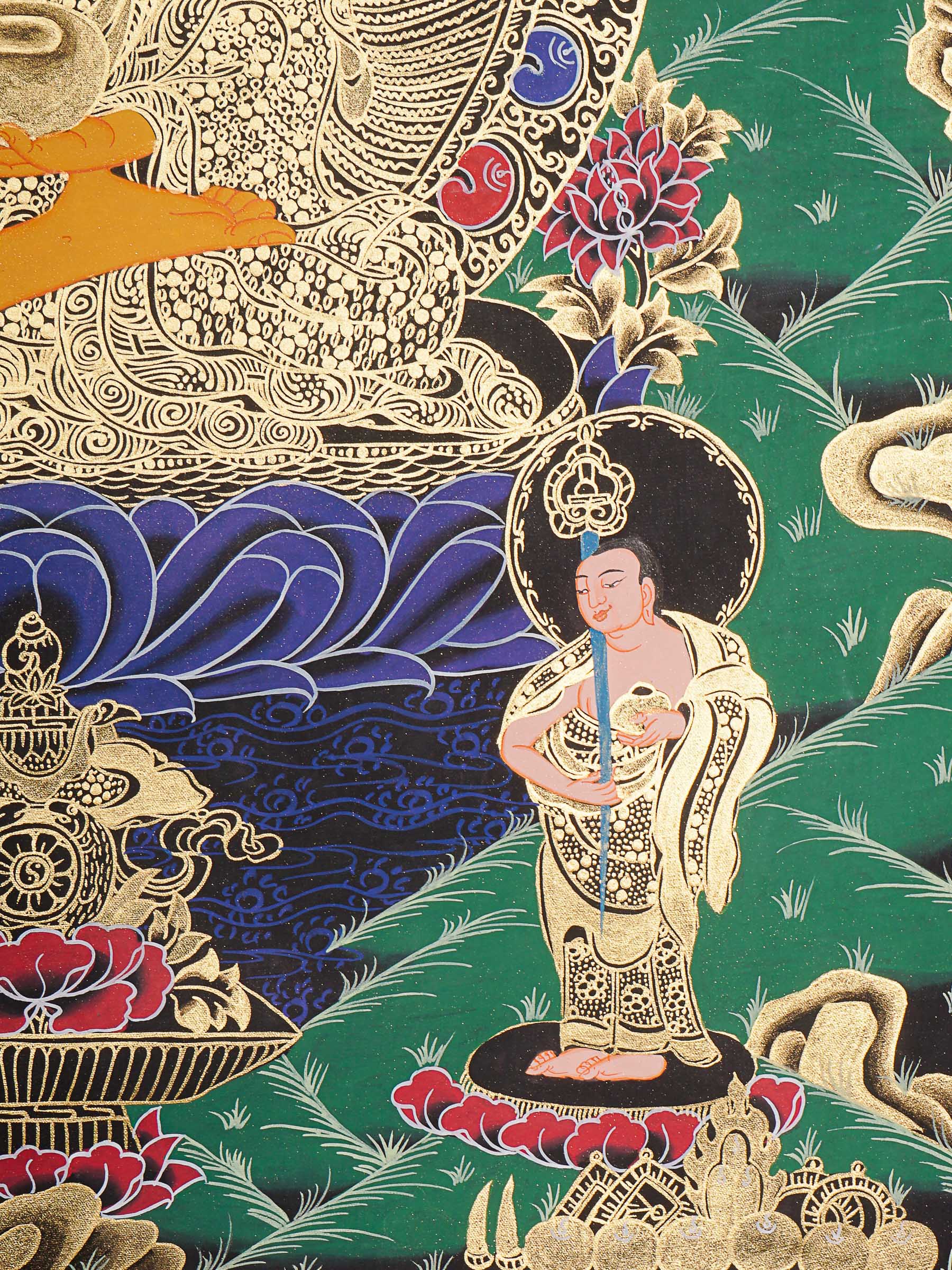 Shakyamuni Buddha Thangka Painting