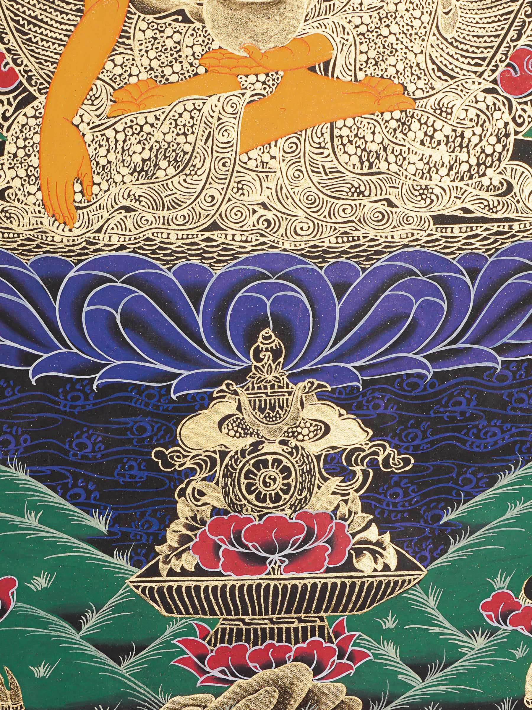 Shakyamuni Buddha Thangka Painting